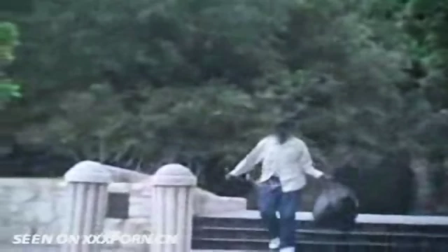 Public - Guy fucks blond in public