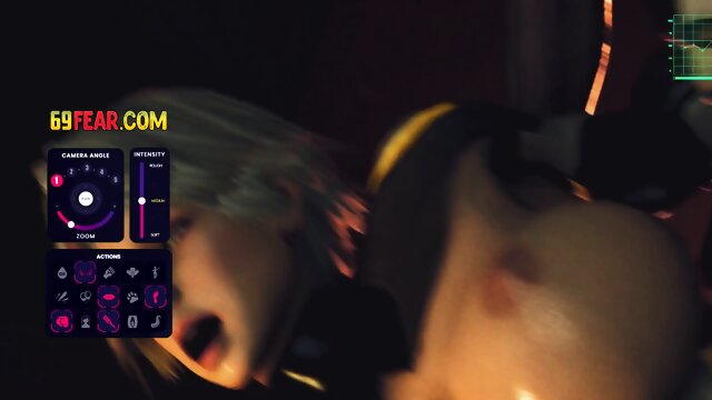 Sofia s Fantasy bdsm monster and latex feet poor penetration