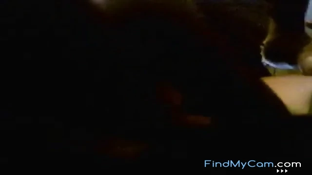 Mom on webcam while her baby cries