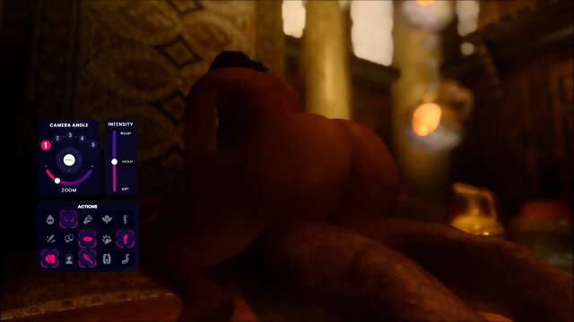 White Whore Sucks Huge Monster Cock