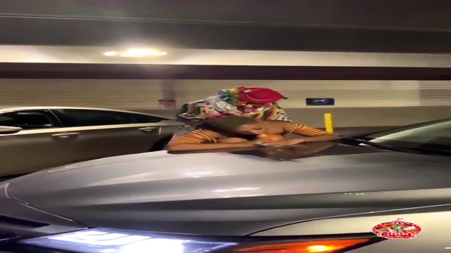 We had fun in the parking garage