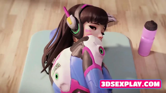 Overwatch 3D DVa with Excellent Body Gets Fuck Her Cunt