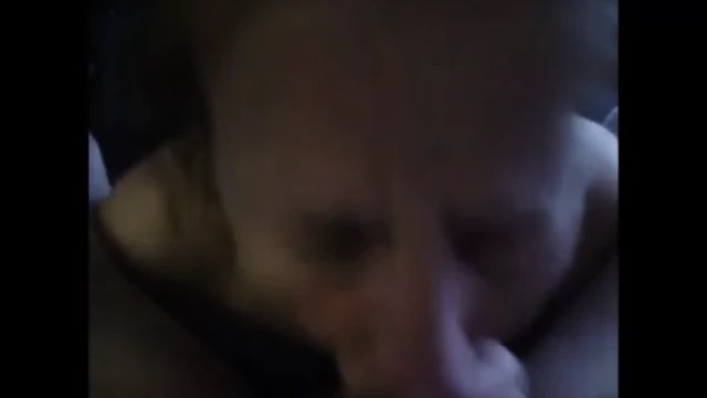 Horny grandma sucking dick and get facial