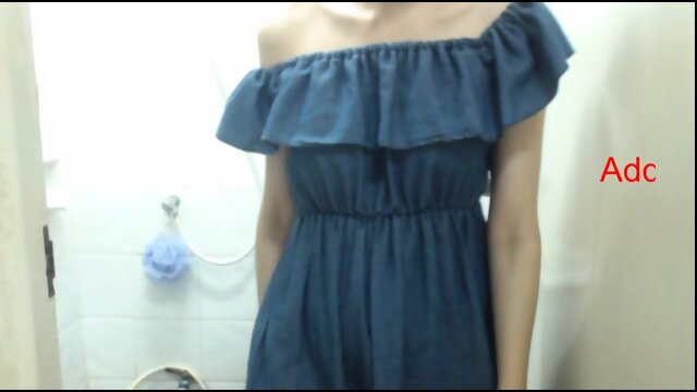 Sexy girl shows magnificent young body underwater