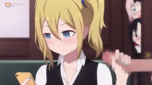 Cute Blonde Doing a Handjob to her Teacher!