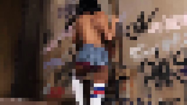 Skater Censored Striptease With Bonus Moans