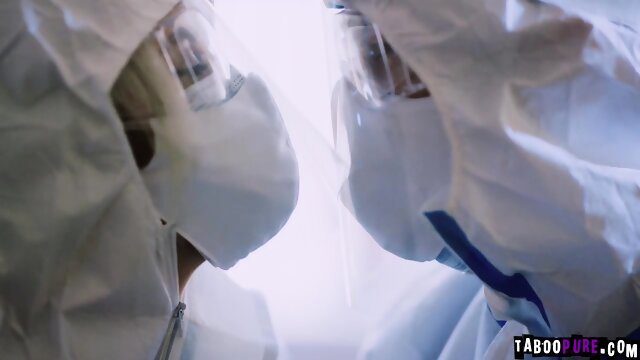 Quarantine couples Lola Fae and Lucky Fae begin touching each other