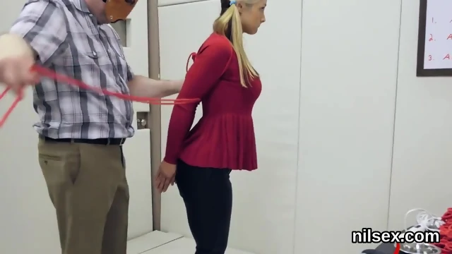 Peculiar nympho was taken in asshole assylum for harsh therapy