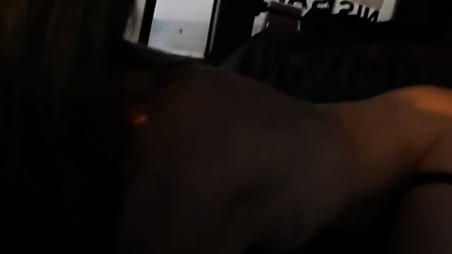 Auto-adventure. Fuck in a car on the way to Crimea.