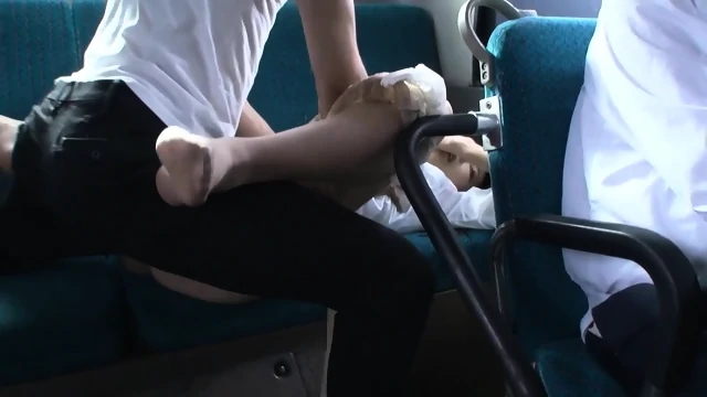 Office Lady Is Getting Fondled And Fucked On The Bus [Decensored]