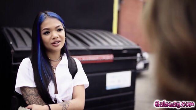 Paisley showing off her more dominant, assertive side