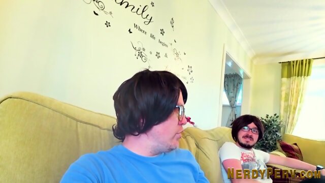 Leeds geek sperms busty brit redheaded milf