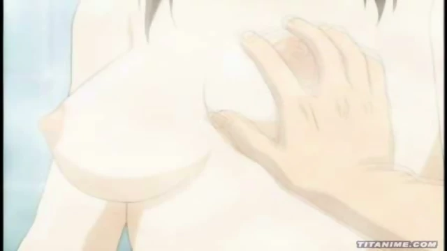 Anime Girl with big Boobs sucks