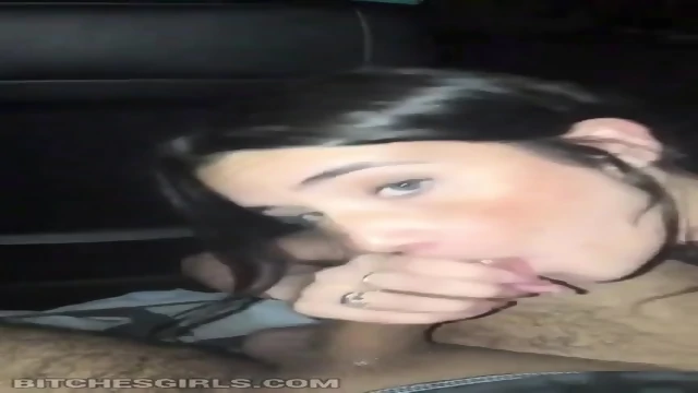 BJ in the car