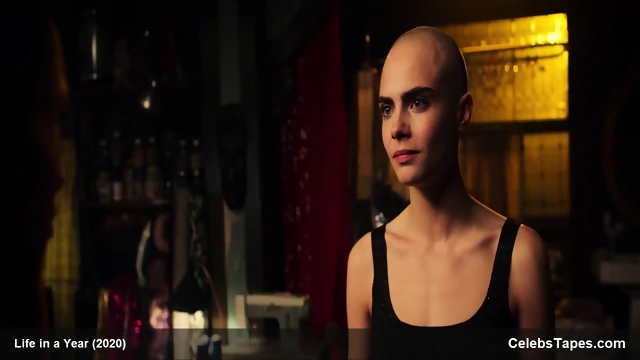 Cara Delevingne lingerie video