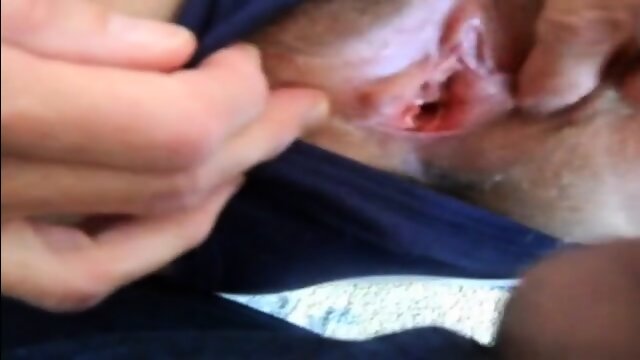 girl parts panties for fuck play and cum