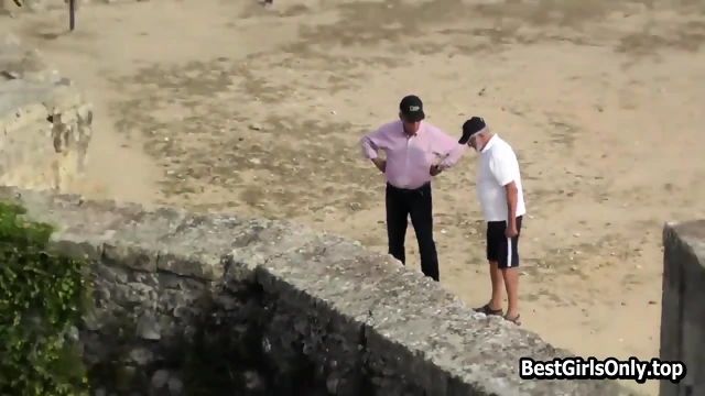 Young Couple Tourists Sex Inside Public Monuments Voyeur