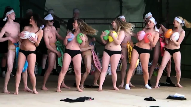 German student festival balloon strip - 1