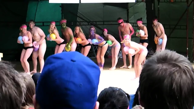 German student festival balloon strip - 3