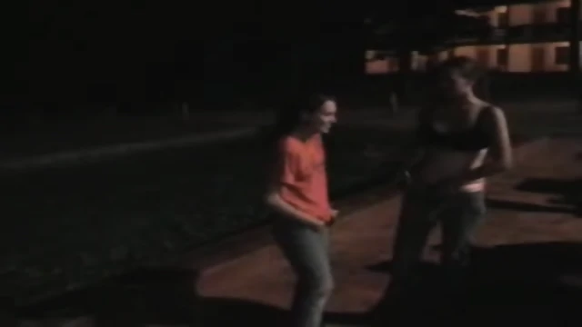 Girls dared to jump in pool naked, and they take the dare