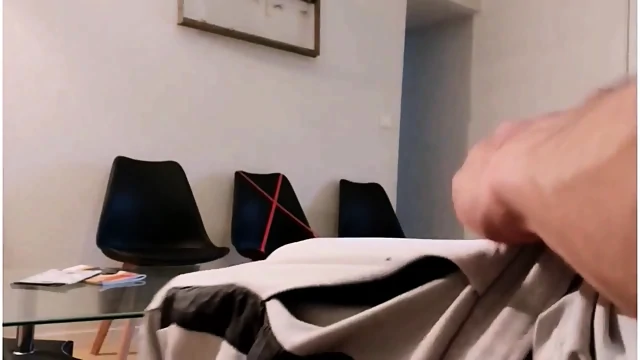 I take out my cock with cum in risky public places compilation!!