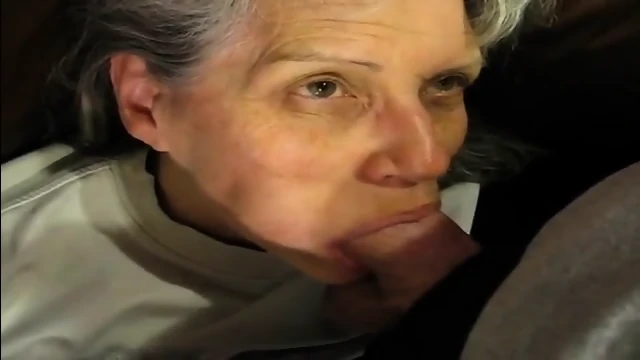 granny likes his balls and cock