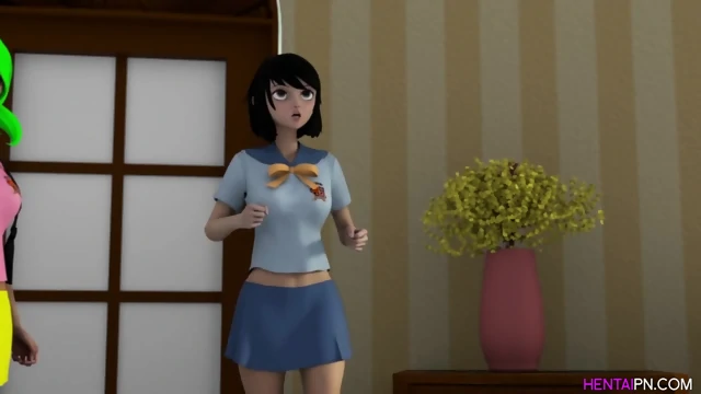 Stepdaughter Rides Dad - 3D Hentai Sex