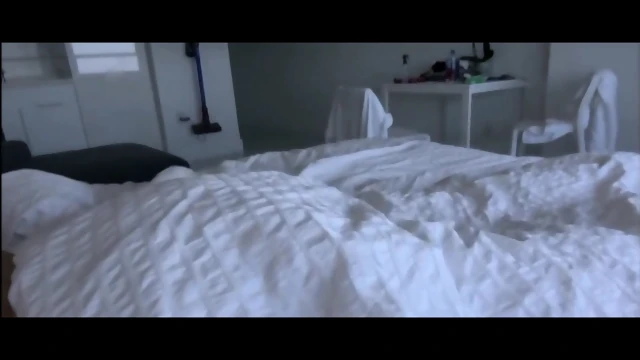 Mom and Son Share Bed Morning Sex in Miami