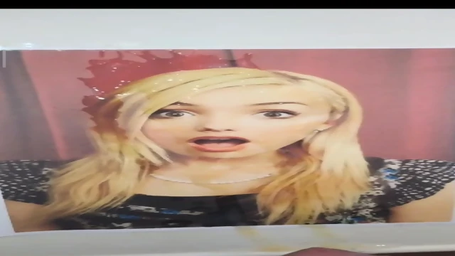 Tribute Cum Peyton List (facial drenched of Cum)