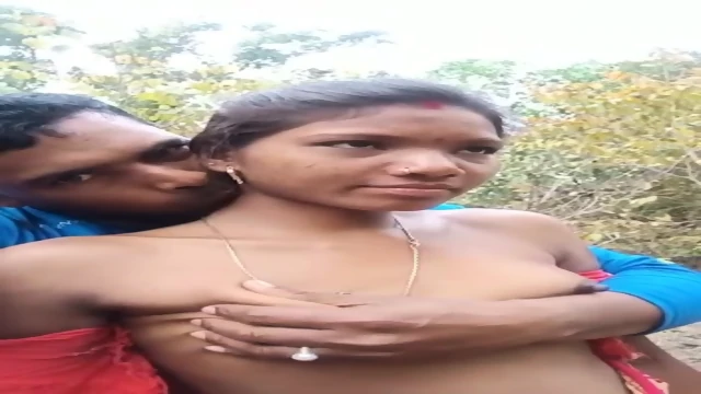 desi village lovers outdoor fondling porn
