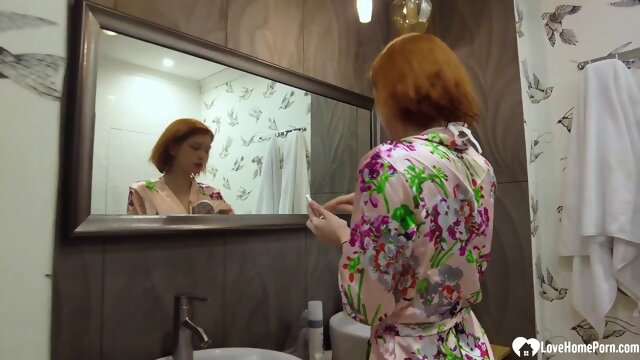 I asked my redheaded roommate to taste my eager coc