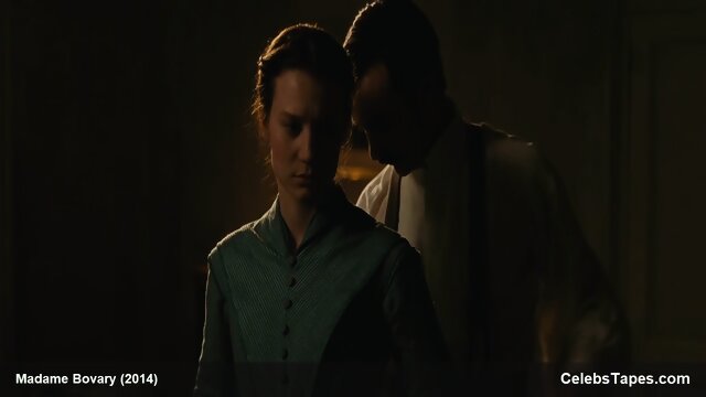 Mia Wasikowska making love