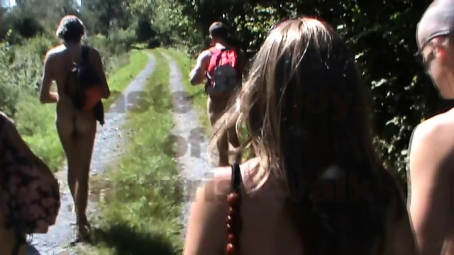 Naturist walk in Belgium