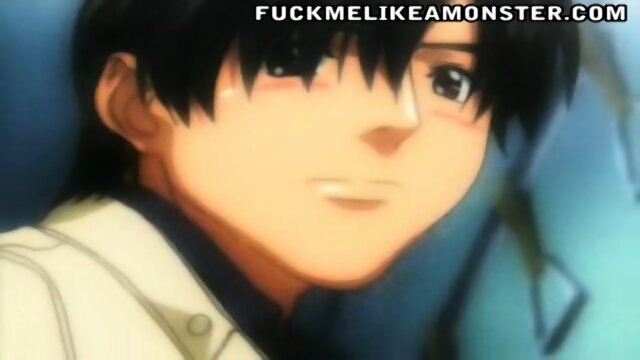 Anime schoolgirl fucked by multiple dicks