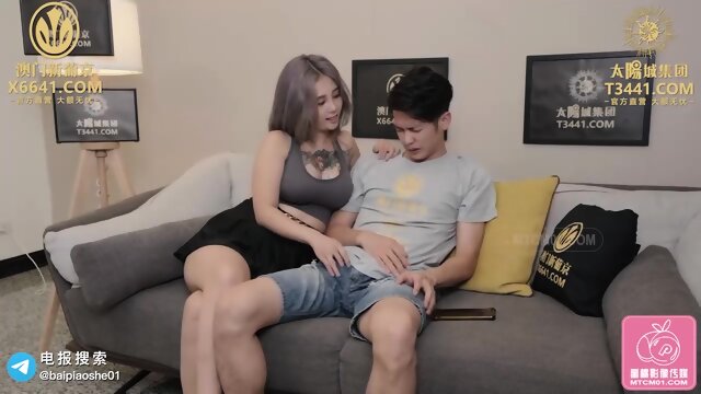 Horny woman seduces her neighbor man