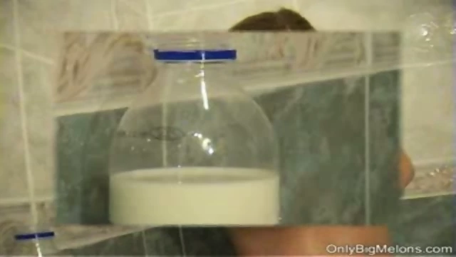 Busty Porn Star Peach milking