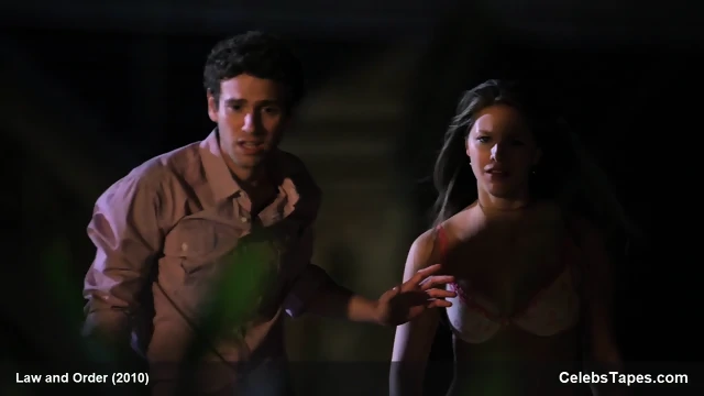 Melissa Benoist exposed in underwear