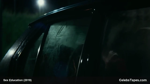 Emma Mackey sex in the car and sex in other scene not nude