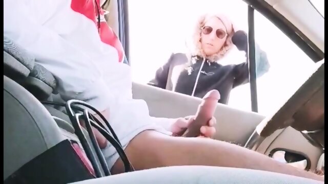 I take out my cock with cum in risky public places compilation!!