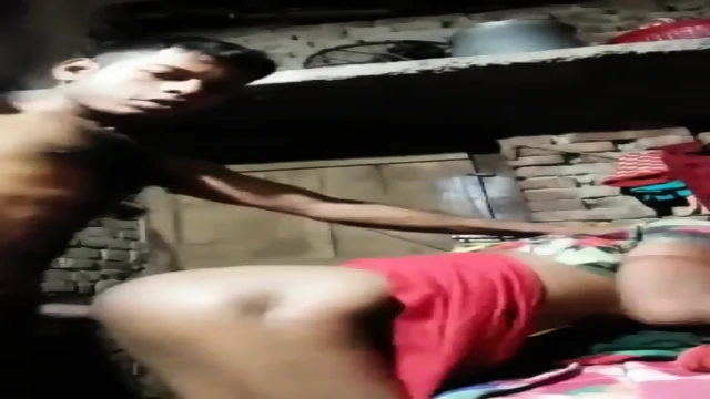 Indian village couple make live Sex show
