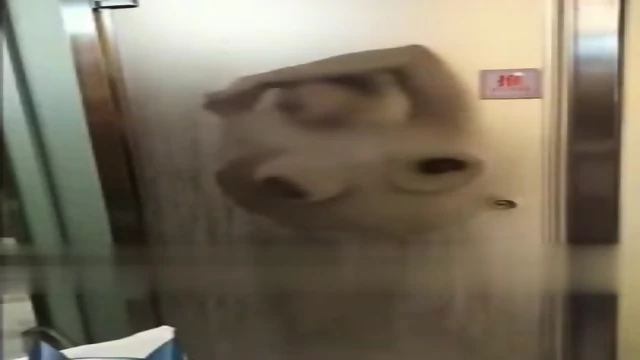 Busty chinese girl fucked in the bathroom