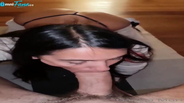 POV Blowjob and cum swallow