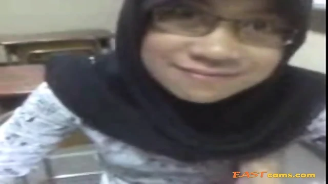 malaysian hijab girl boob press