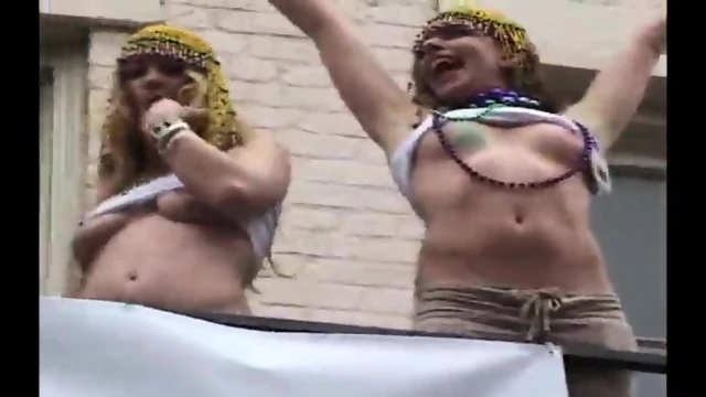 Mardi Gras Girls Exposed