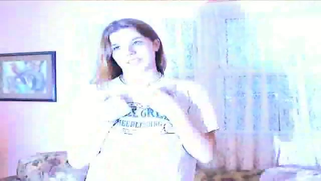 cute Halley stands and strips