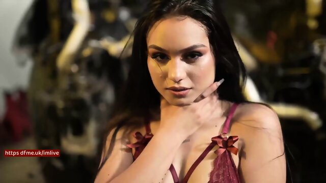 Oiled Mechanics Woman and Cars