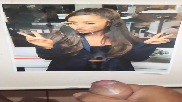 Ariana Grande Cum Tribute ( Huge load)