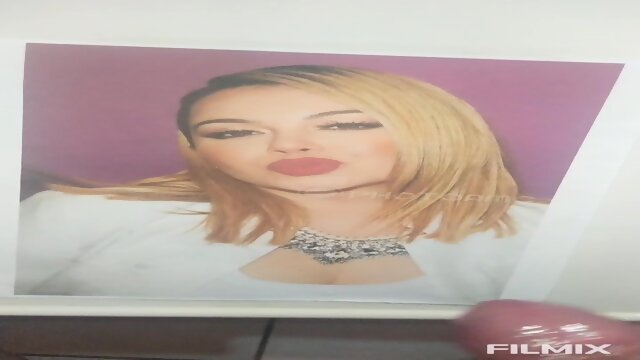 Cum Tribute Chiquis Rivera (facial cumshot)