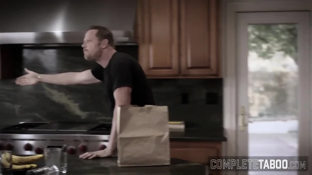 Teen facialised by oldie in taboo secret sex