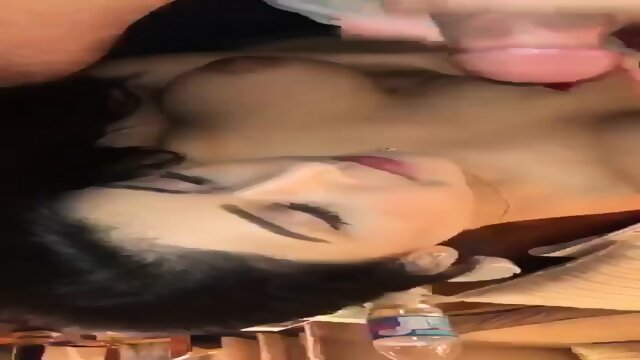 Delicious woman blowjob and facial